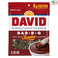 DAVID SEEDS Roasted and Salted Bar-B-Q Jumbo Sunflower Seeds 5.25 oz 12 Pack