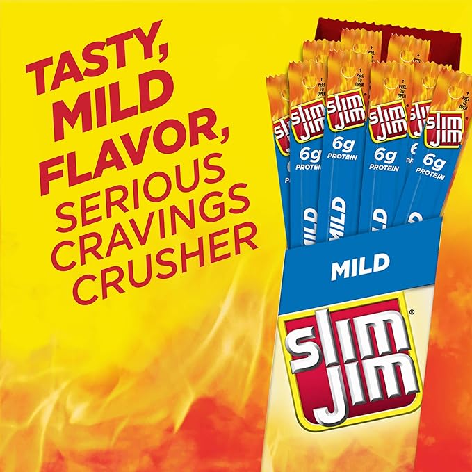 GIANT SLIM JIM MILD Pack of 24