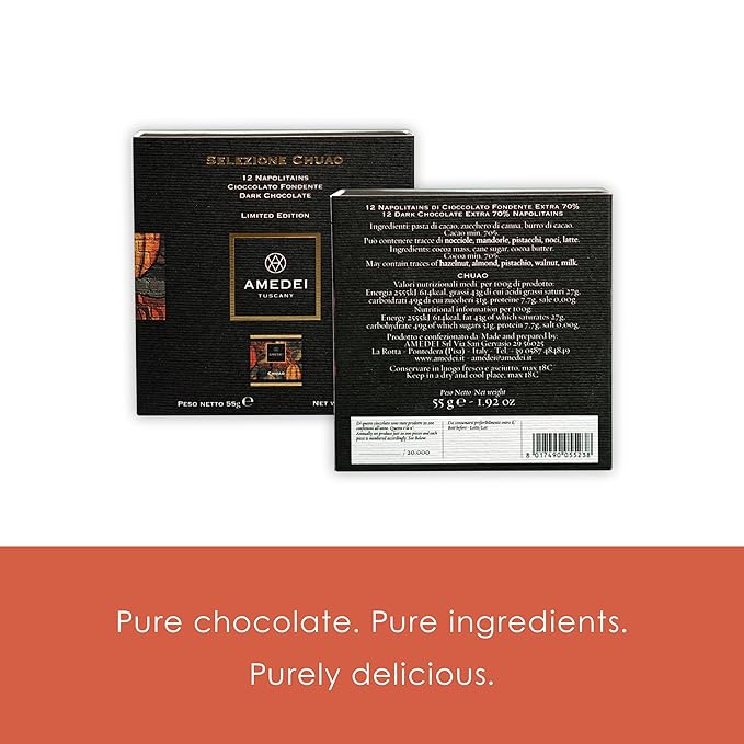Amedei Napolitains Chuao 70% (12 pcs)