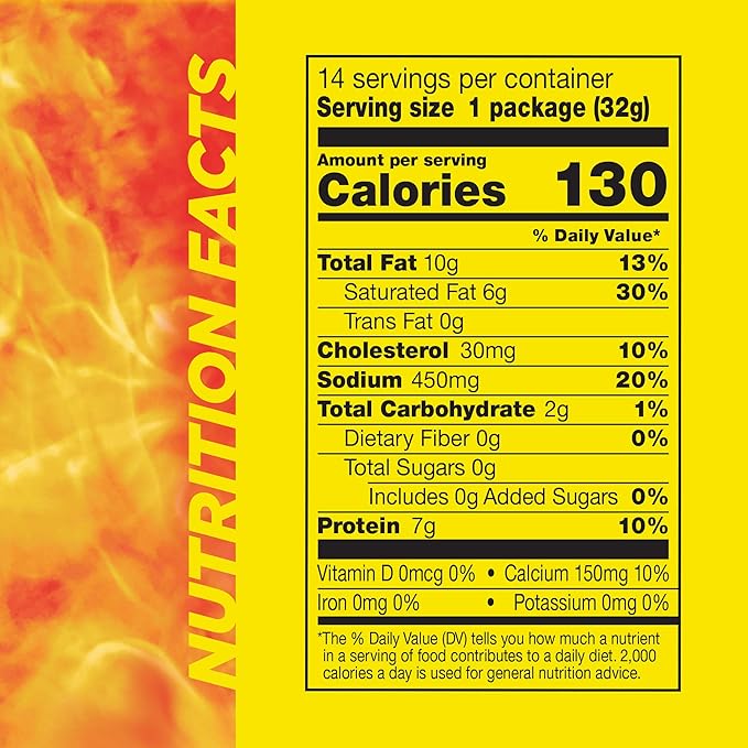 Slim Jim Beef 'N Jalapeno Cheese Smoked Meat Sticks Original Flavor 7g Protein Per Serving Easter Basket Stuffer for Men 1.15 oz. (14 Count)