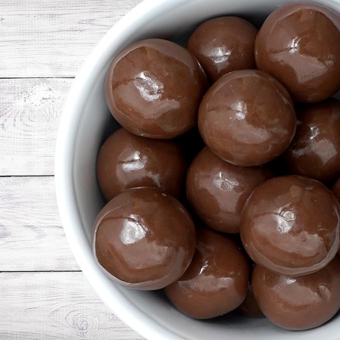 Milk Chocolate Malt Balls 2.5 Pound Bulk Bag Malted Milk Balls The Hampton Popcorn &amp Candy Company