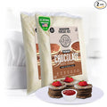 OldSoul Poffertjes Batter Mix | GLUTEN FREE &amp VEGAN | Dough Mix | Chocolate Flavor | 10 Lbs | 1400 Mini Dutch Pancakes (10 Lbs Gluten Free &amp Vegan)