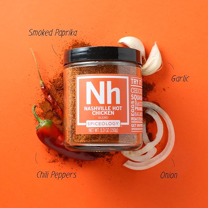 Spiceology – Grilling Seasoning Bundle – Cowboy Crust Korean BBQ and Nashville Hot Blends – Gourmet Spice Set for Beef Pork Chicken and More – Elevate Your BBQ with Premium Flavors