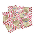 Ghrardlli Peppermint Bark Squares – Individually Wrapped Holiday Chocolate – White &amp Dark Chocolate with Peppermint Crunch – 1 lb Pack (Approx. 22–26 Squares) – Perfect for Christmas Gifts Candy
