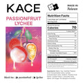 Passionfruit Black Iced Tea Tropical Blend with Sweet Lychee and Tangy Passionfruit Refreshing Earthy and Aromatic IceTea Beverage Inspired by Taiwan Night Markets - 12-Pack of 320ml
