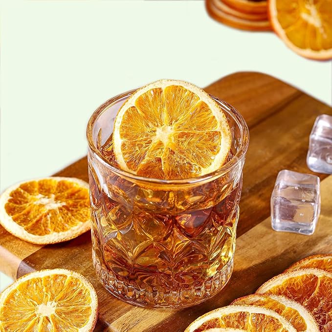 Dried Dehydrated Orange Slices Dried Oranges for Cocktails Decoration Christmas Tree Crafts Sugar Free Fruit Slices Fruit Tea 350g