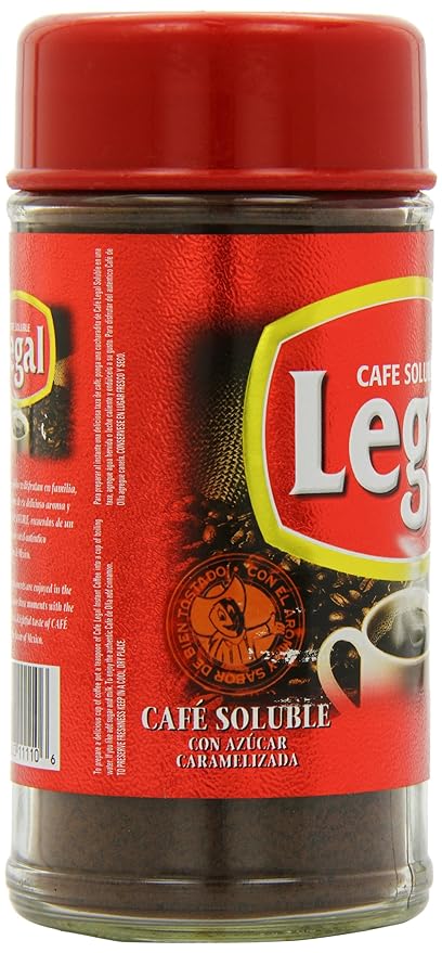 Cafe Legal Instant Coffee 3.5-Ounce (Pack of 6)