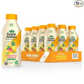 Saint James Iced Tea - Organic Green Tea - Non GMO Gluten Free Low Calorie &amp Low Sugar - Pineapple &amp Mango 12 Pack (16 fl oz each)