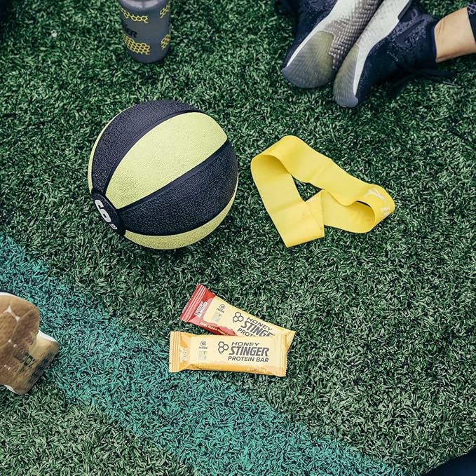 Honey Stinger Protein Bar Peanut Butta Protein Packed Food for Exercise Endurance and Performance Sports Nutrition Snack for Home &amp Gym Post Workout 15 Pack