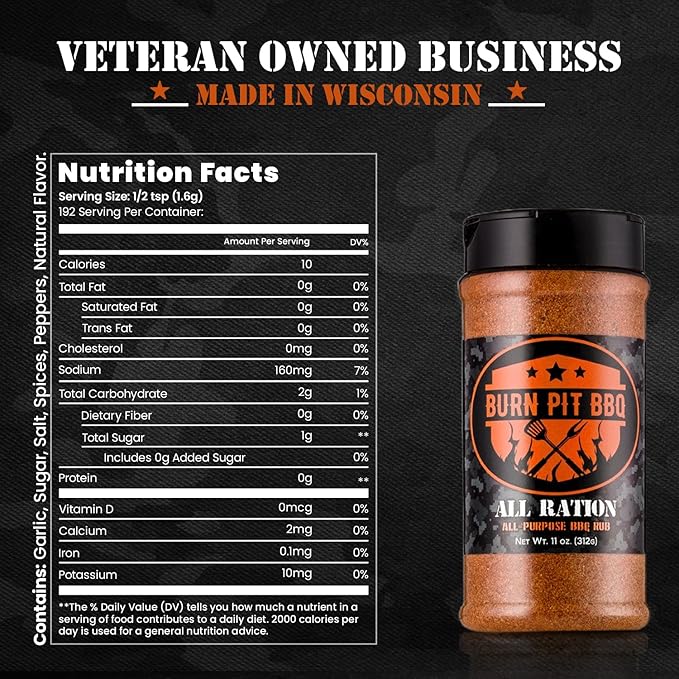BBQ Rub Gift Set - Memphis Style &amp All-Purpose Seasonings for Smoking Grilling Ribs Brisket Pork Chicken - Ultimate Grilling Gift for Men &amp Women