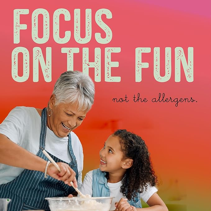 Mightylicious All-Purpose Flour (Plant Based)- Superfine Rice Flour - Gluten-Free - Allergen Friendly - Non-GMO - Ideal for Baking Cooking &amp Topping for Cakes Bread Muffins - 3-Pack (66oz Tota
