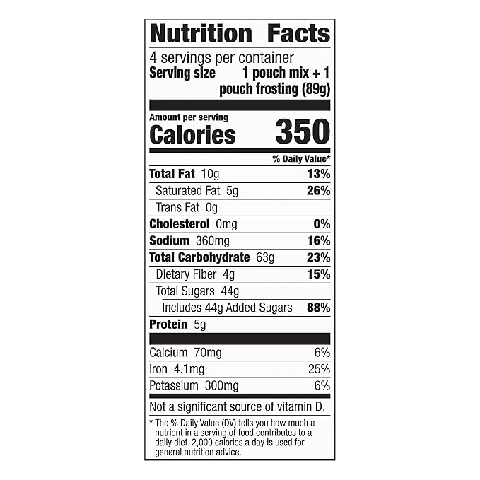 Betty Crocker Mug Treats Triple Chocolate Cake Mix with Fudge Frosting 4 Servings 12.5 oz. (Pack of 6)