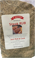JL Masters STEAK Rub-One Pound Package