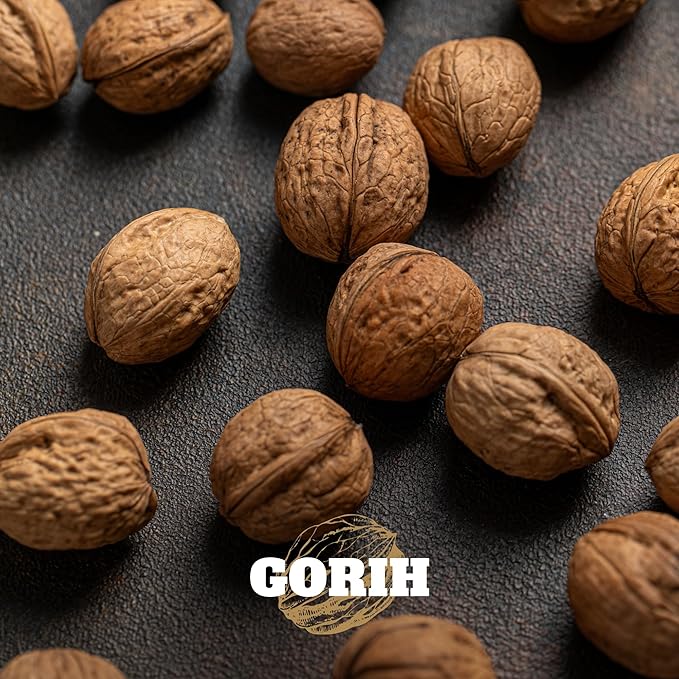GORIH Walnuts Halves and Pieces 70 Oz - Natural Raw Unsalted Vegan Shelled - Unroasted Walnuts Perfect for Baking Cooking and Snack Topping