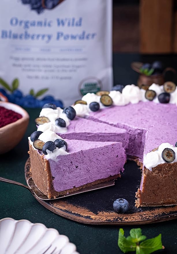 Ancient Choice - Wild Blueberry Powder (4 ounces) | USDA Organic | Freeze Dried | Non-GMO | Sourced From Pristine Countryside | Vegan Superfood | Vegetarian | Smoothie | Baking | Fiber | Prebiotic
