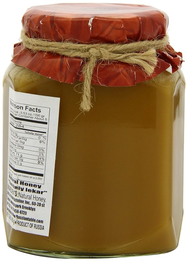 Berestov Premium Honey Taiga Doctor 500 Gram 17.74 Ounce