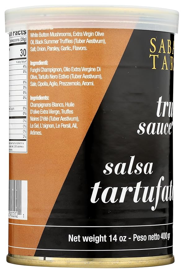 SABATINO TARTUFI Truffle Sauce 14 OZ