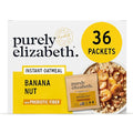 Purely Elizabeth Classic Cinnamon Superfood Oatmeal with Prebiotic Fiber Gluten Free &amp Non-GMO 9.12 Oz (Pack of 6) (6 Pack Banana Nut)