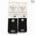 Morelli Squid Ink Pasta Linguine - Organic Black Pasta Noodles Durum Wheat Semolina Italian Nero Di Seppia Made in Italy - 8.8 oz / 250 g (Pack of 2)
