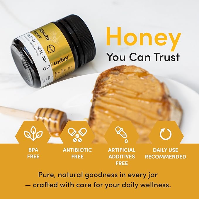 Ultimate Immunity Stack Bundle - Manuka Honey UMF 5 + Immune Support Supplement + Ashwagandha 3000mg