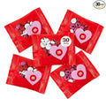 M&ampM’S Heart Party Favors Set of 30 Milk Chocolate Valentine’s Gifts for Groups Classroom Exchanges and Party Décor Individually Wrapped Red White and Pink M&ampM’S with Heart and LOVE Desig