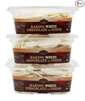King David Kosher Easy Melt Non Dairy White Baking Chocolate Flavored Coins 12.34-ounce Jars (Pack of 3)
