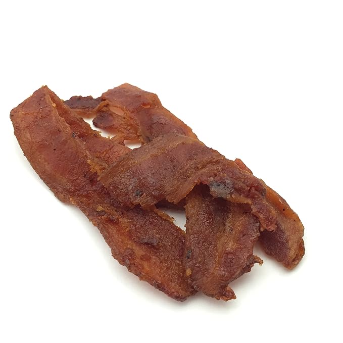 Sriracha Bacon Jerky - 3 PACK - Made with REAL Bacon and Sriracha Sauce - World Famous Small Batch Bacon Jerky - 5.25 oz. total