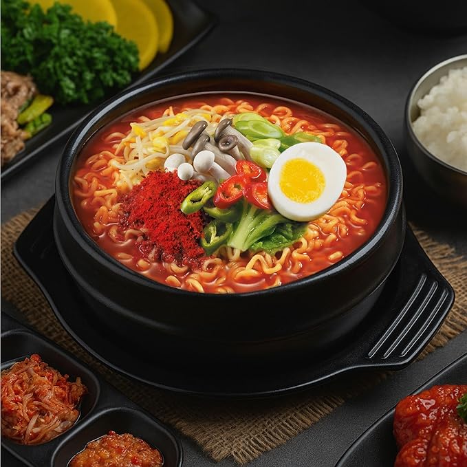 Paldo Fun &amp Yum Extra Hot Spicy Instant Noodles with Soup Pack of 20 Teumsae Ramen with Spicy Broth Best Oriental Style Korean Ramyun Spicy Ramen Challenge K-Food 틈새라면 빨계떡 Family Pack 120g