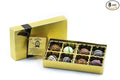 Mignon Chocolate elite luxury chocolate Truffles Collection - Handmade Gourmet Dark Chocolate Candied (Truffles 8 Piece)