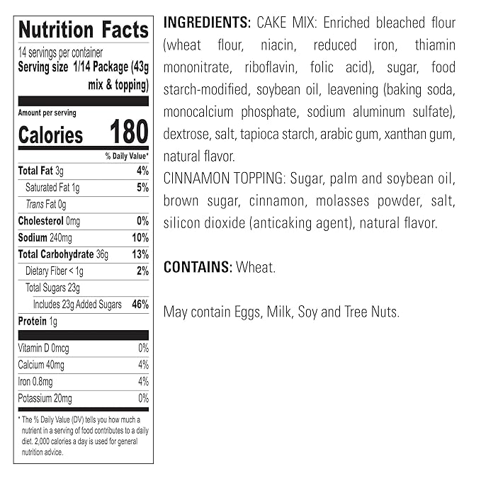 Krusteaz Variety PackCinnamon Swirl Crumb(21 oz)Cranberry Orange Muffin Mix (18.6 oz)Wild Blueberry Muffin Mix (17.1 oz) (3 CT)