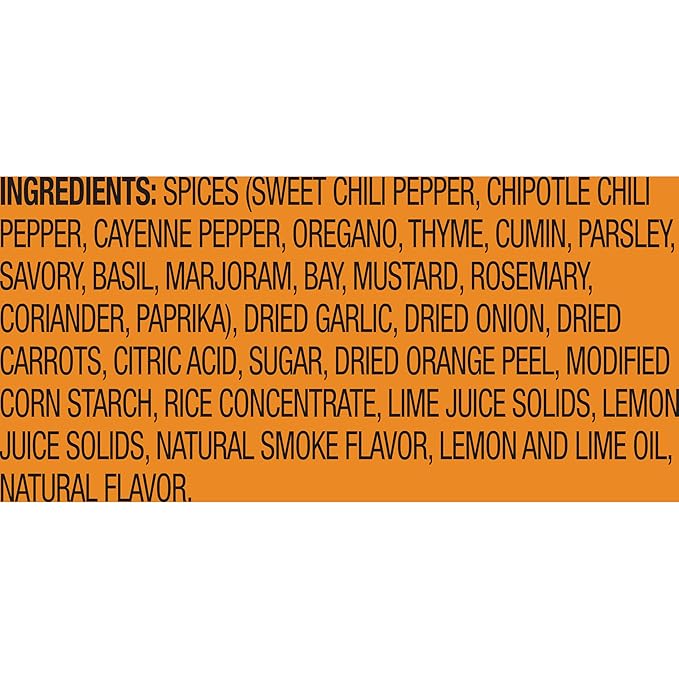 Dash Salt-Free Seasoning Blend Southwest Chipotle 21 Ounce