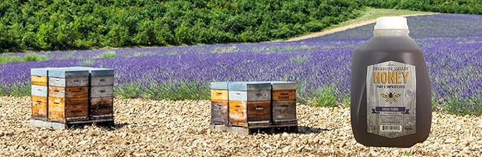 3lb Treasure Valley Honey Raw Unprocessed Fresh
