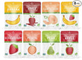 Nature’s Turn Freeze-Dried Fruit Crisps –Healthy Gluten-FreeCrispy &amp Delicious Plant-Based Snack Ideal for Cereal Smoothies School Lunches &amp On-the-Go Sampler Variety Bags of 8 (0.53 o