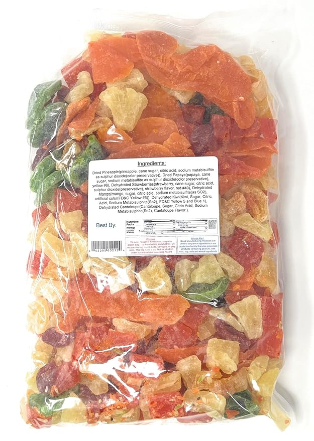 Yankee Traders Dried Fruit Mix Fruit Salad 4 Pound