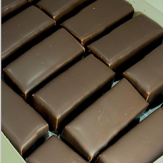 Bird Milk Candies Airy Souffle Coated in Dark Chocolate by Helen Bakery Handcrafted in Small Batches 30 pcs per pack 20 oz | 566 g (pack of 2)