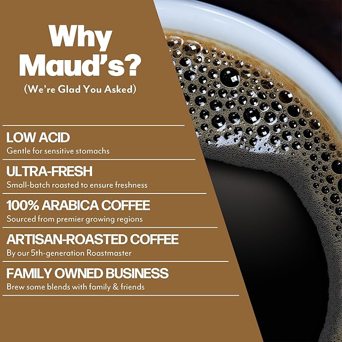 Maud's Salted Caramel Sweet Hazelnut &amp Cinnamon Roll Flavored Pods Bundle 54 ct Medium Roast Flavored Coffee in Single Serve Pods – 100% Arabica Coffee Compatible with Keurig K Cups Maker
