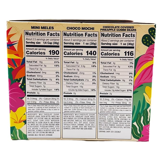 Island Princess Chocolate Candy Assortment – 12 Pack Variety (2.5 oz Bags)