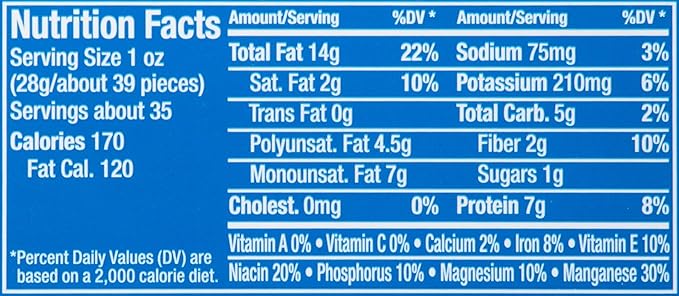 PLANTERS Peanuts Lightly Salted Peanuts Dry Roasted Snacks for Adults (6 ct Pack 2.2 lb Containers)