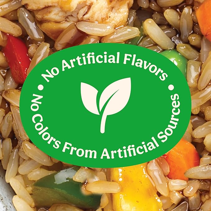 BEN'S ORIGINAL Street Food Teriyaki Style Rice with Chicken Prepared Entrée Microwavable Heat-&amp-Eat Bowl in 90 Seconds 9 oz (Pack of 6)