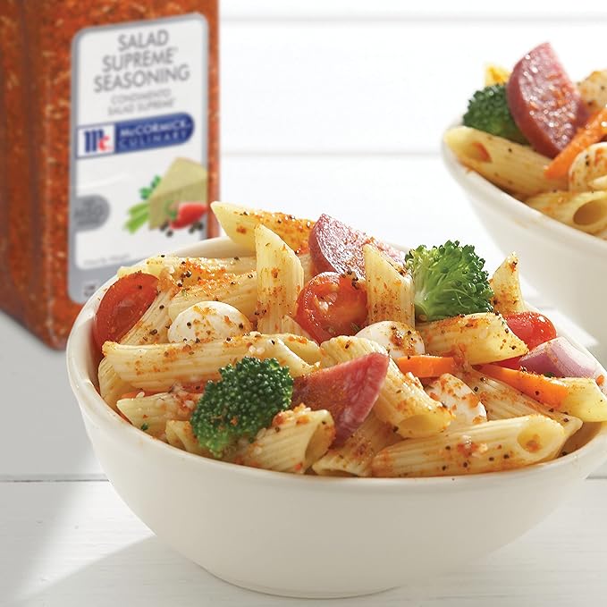 McCormick Culinary Salad Supreme Seasoning 24 oz - One 24 Ounce Container of Salad Seasoning with High-Quality Spices Use in Pasta Salads Traditional Salads Vegetables and More