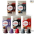 GIMOKA 100 Espresso Coffee pods Variety Pack compatible with Nespresso® Original Machines Italian Espresso pods.