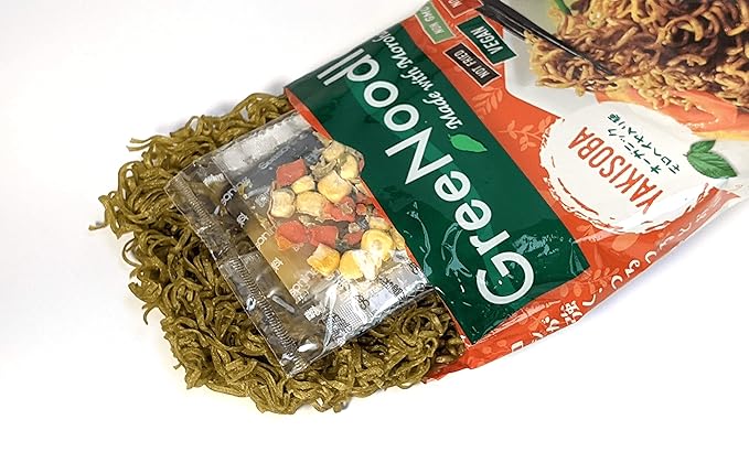 GreeNoodle with Yakisoba Sauce (12 Count)