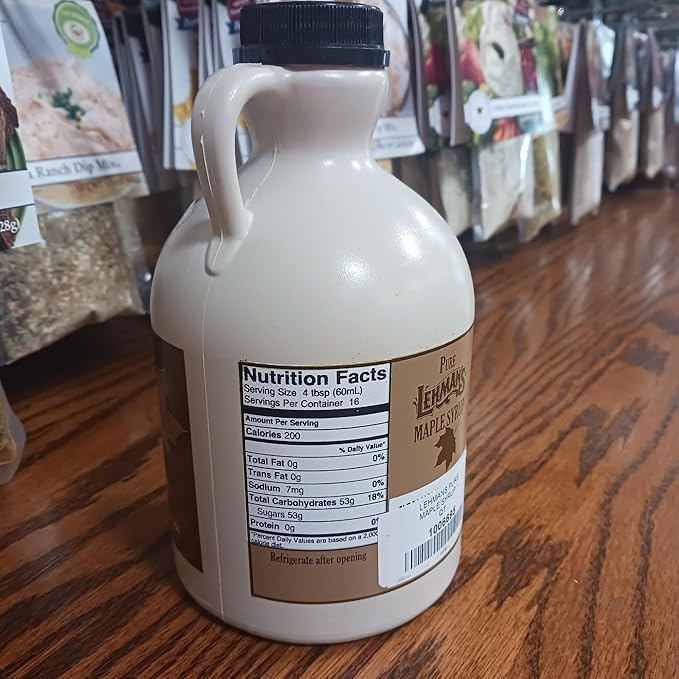 Lehman's Pure Maple Syrup - 1 Qt