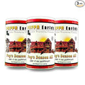 Poppa Earle's Seasoning (Cajun Seasoning Company) Gluten Free and No MSG All Purpose Seasoning Pops Season-all Pack of 3 (8) ounce cans