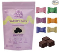 Guilt-Free Chocolate Truffles - Variety Bag | Low in Refined Sugar Low Calories Made With Dates and Real Nut Butters | Healthy On-the-go Snack | 12 truffles