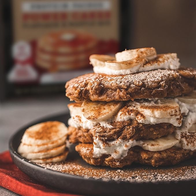 Kodiak Cakes Protein Pancake Power Cakes Flapjack and Waffle Mix Cinnamon Oat 20 Ounce (Pack of 6) (10705599012683)