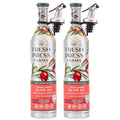 Fresh Press Farms Cold Pressed High Heat Extra Virgin Olive Oil for Pan Frying and Grilling 16.4 Fl Oz (Pack of 2) Georgia Grown 100% American Made Unrefined Certified Whole30 Non-GMO Keto Pal