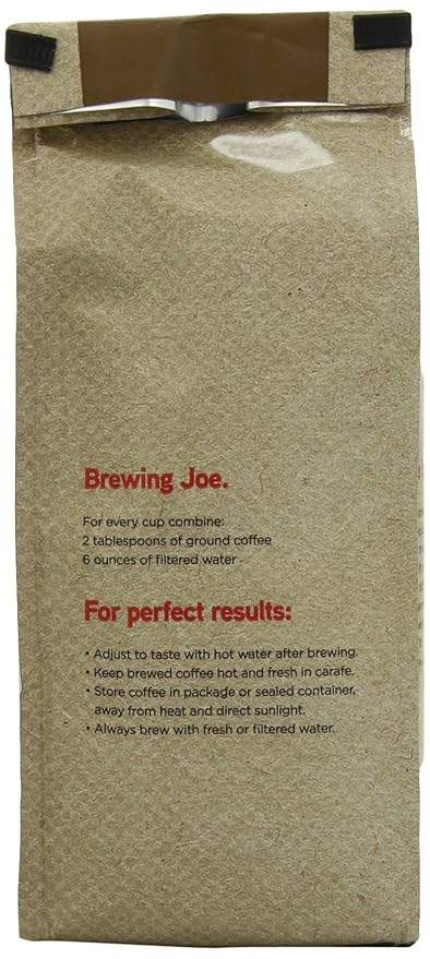 Joe Tall Dark and Handsome Ground Coffee 12-Ounce Bags (Pack of 3)