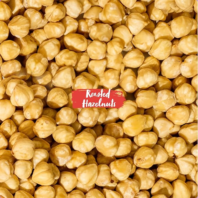 Nature’s Garden Roasted Hazelnuts – 26oz Whole Roasted Hazelnuts Raw Bulk Hazelnuts High Fiber Kosher Certified Cholesterol Free Hazelnuts For Baking Healthy Snack – Bulk 26 Oz Bag (Pack of 1)