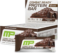 MusclePharm Combat Sport Bar Chocolate Cake Flavor High Protein Bars Combat Cravings Fuel Performance &amp Meet Energy Demands 20g Protein from Whey Protein 5g Fiber Gluten Free 12 Bars